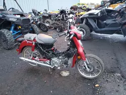 Salvage motorcycles for sale at Portland, OR auction: 2020 Honda C125 A