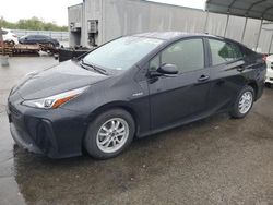 Salvage cars for sale at auction: 2020 Toyota Prius L