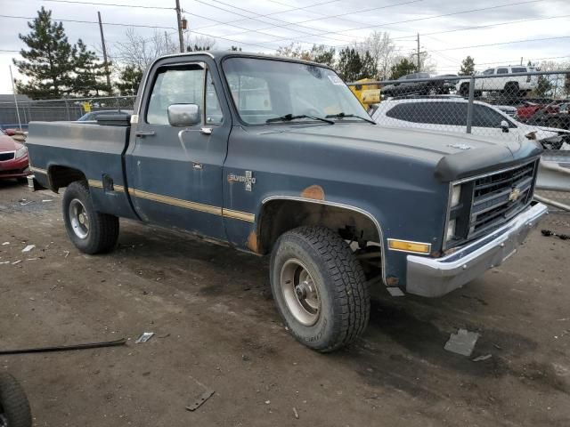 1986 Chevrolet K10