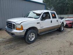 Salvage trucks for sale at Midway, FL auction: 2000 Ford F250 Super Duty