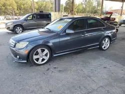 Salvage cars for sale at Gaston, SC auction: 2010 Mercedes-Benz C300