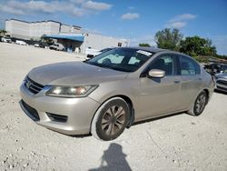 Salvage cars for sale at Opa Locka, FL auction: 2015 Honda Accord LX