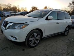 Salvage SUVs for sale at auction: 2015 Nissan Pathfinder S