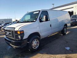 Vehiculos salvage en venta de Copart Chicago Heights, IL: 2013 Ford Econoline E250 Van