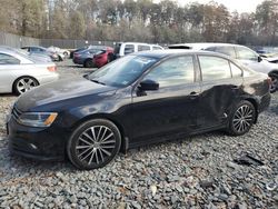 Salvage cars for sale at Waldorf, MD auction: 2016 Volkswagen Jetta Sport