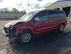 Salvage cars for sale at Rogersville, MO auction: 2015 Chrysler Town & Country Touring L