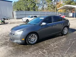 Vehiculos salvage en venta de Copart Austell, GA: 2013 Chevrolet Cruze ECO