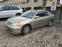 Honda Vehiculos salvage en venta: 2003 Honda Civic EX