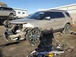 2017 Ford Explorer Platinum en venta en Albuquerque, NM