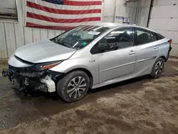 Salvage cars for sale from Copart Lyman, ME: 2017 Toyota Prius Prime