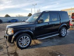 Land Rover salvage cars for sale: 2016 Land Rover LR4 HSE