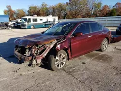 Salvage cars for sale at Rogersville, MO auction: 2014 Honda Accord LX