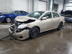 Salvage cars for sale at Ham Lake, MN auction: 2010 Toyota Corolla Base