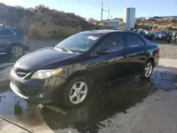 Toyota Corolla Vehiculos salvage en venta: 2011 Toyota Corolla Base