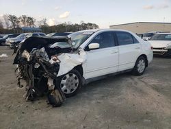 Salvage cars for sale at Spartanburg, SC auction: 2004 Honda Accord LX