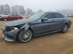 Salvage cars for sale at Longview, TX auction: 2015 Mercedes-Benz C300