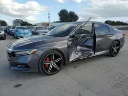 Salvage cars for sale at Orlando, FL auction: 2018 Honda Accord Touring