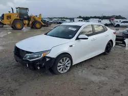 Salvage cars for sale at Houston, TX auction: 2018 KIA Optima LX