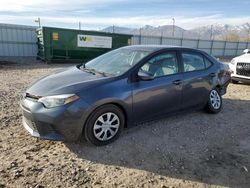 Salvage cars for sale at Magna, UT auction: 2016 Toyota Corolla ECO