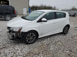 Salvage cars for sale at Lawrenceburg, KY auction: 2017 Chevrolet Sonic LT