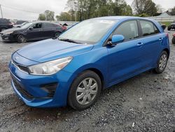 KIA salvage cars for sale: 2021 KIA Rio S