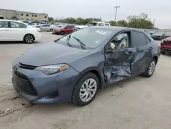 Salvage cars for sale at Wilmer, TX auction: 2017 Toyota Corolla L