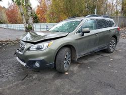 Subaru salvage cars for sale: 2015 Subaru Outback 2.5I Limited