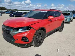 Salvage cars for sale at Harleyville, SC auction: 2022 Chevrolet Blazer RS