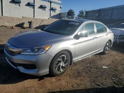 Vehiculos salvage en venta de Copart Albuquerque, NM: 2016 Honda Accord LX