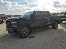 Salvage cars for sale at Houston, TX auction: 2021 Chevrolet Silverado K1500 RST