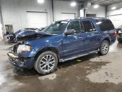 Ford salvage cars for sale: 2017 Ford Expedition EL XLT