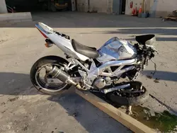 Salvage motorcycles for sale at Fredericksburg, VA auction: 2003 Suzuki SV650