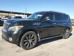 Infiniti qx56 salvage cars for sale: 2012 Infiniti QX56