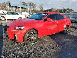 Salvage cars for sale at Spartanburg, SC auction: 2017 Lexus IS 300