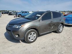 Salvage cars for sale at Houston, TX auction: 2015 Toyota Rav4 LE