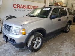 Buy Salvage Cars For Sale now at auction: 2003 Ford Explorer XLT