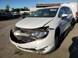 Salvage cars for sale from Copart Van Nuys, CA: 2022 Chrysler Voyager LX