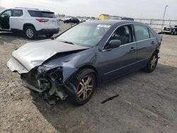 Salvage cars for sale at Sacramento, CA auction: 2007 Honda Accord EX