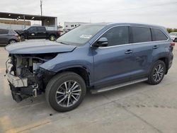 Toyota Vehiculos salvage en venta: 2019 Toyota Highlander SE