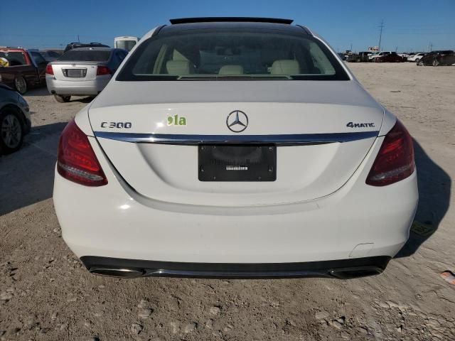 2015 Mercedes-Benz C 300 4matic