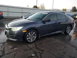 Honda Civic ex salvage cars for sale: 2018 Honda Civic EX