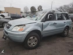 Salvage cars for sale at Moraine, OH auction: 2003 Honda Pilot EXL