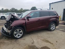 Salvage cars for sale from Copart Shreveport, LA: 2016 Toyota Highlander Limited