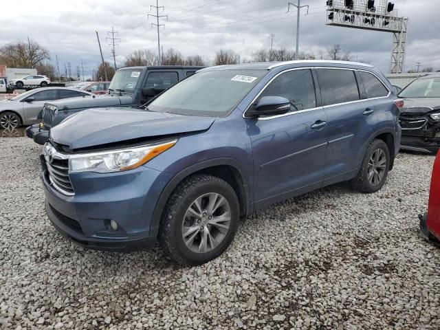 2015 Toyota Highlander XLE