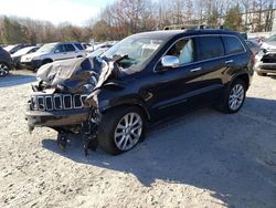 Salvage cars for sale from Copart North Billerica, MA: 2017 Jeep Grand Cherokee Limited