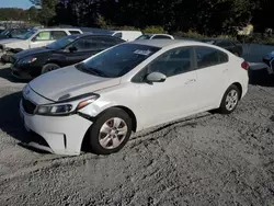 KIA Vehiculos salvage en venta: 2017 KIA Forte LX