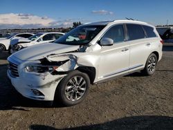 Salvage cars for sale at Antelope, CA auction: 2015 Infiniti QX60