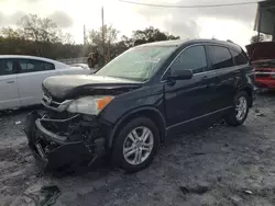 Salvage cars for sale at Cartersville, GA auction: 2010 Honda CR-V EX