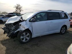 Toyota Sienna le salvage cars for sale: 2017 Toyota Sienna LE