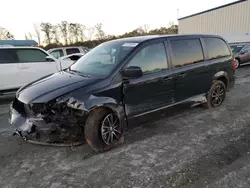 Salvage cars for sale at Spartanburg, SC auction: 2018 Dodge Grand Caravan GT